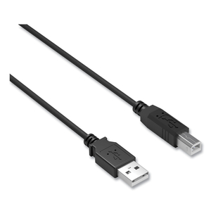USB PRINTER CABLE, 6 FT, BLACK by NXT Technologies