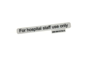 HOSPITAL STAFF USE LABEL, LID FOR STANDARD BED FOOTBOARD MODULE ASSEMBLY by Stryker Medical