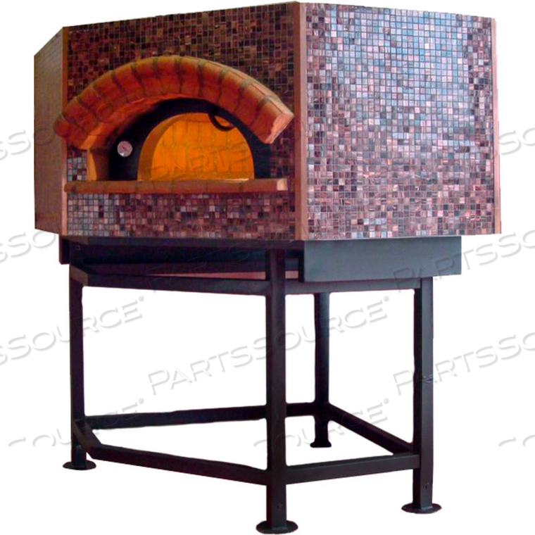 INSIDE STATIONAL DECK DOME OVEN, PENTAGONAL EXTERIOR, 51", GAS, 92500BTU,120V,DIGITAL CONTROL by Univex Corp INSIDE STATIONAL DECK DOME OVEN, PENTAGONAL EXTERIOR, 51", GAS, 92500BTU,120V,DIGITAL CONTROL by Univex Corp