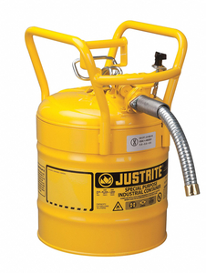 TYPE II DOT SAFETY CAN 17-1/2 IN H by Justrite