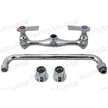 WALL MOUNT FAUCET - ECONOMY, W/12" SPOUT WALL MOUNT FAUCET - ECONOMY, W/12" SPOUT