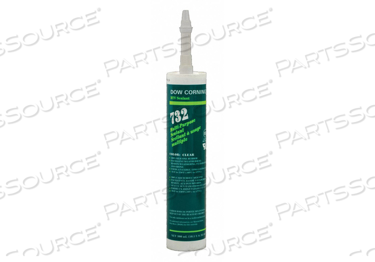 SEALANT SILICONE BASE CLEAR CARTRIDGE by Dow Corning
