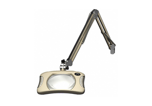 MAGNIFIER LIGHT LED BEIGE 8W SCREW DOWN by O.C. White