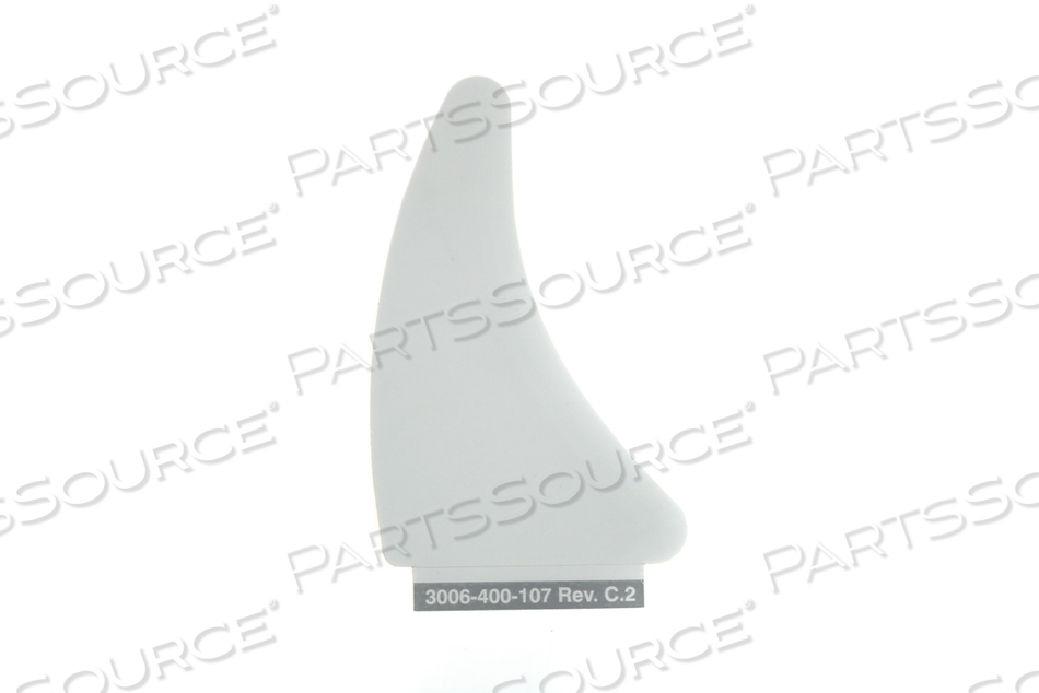 HEAD END & FOOT END BLANK SIDERAIL LABEL by Stryker Medical