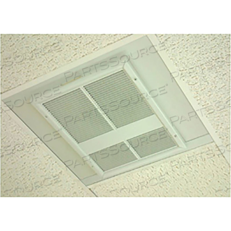 FAN FORCED CEILING HEATER WITH THERMOSTAT G3383D-RPT - 1500W 277V 1 PH by TPI Corporation FAN FORCED CEILING HEATER WITH THERMOSTAT G3383D-RPT - 1500W 277V 1 PH by TPI Corporation