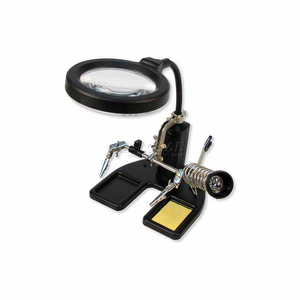 SOLDERMAG SOLDER STATION MAGNIFIER W/ 4.5X SPOT LENS by Carson