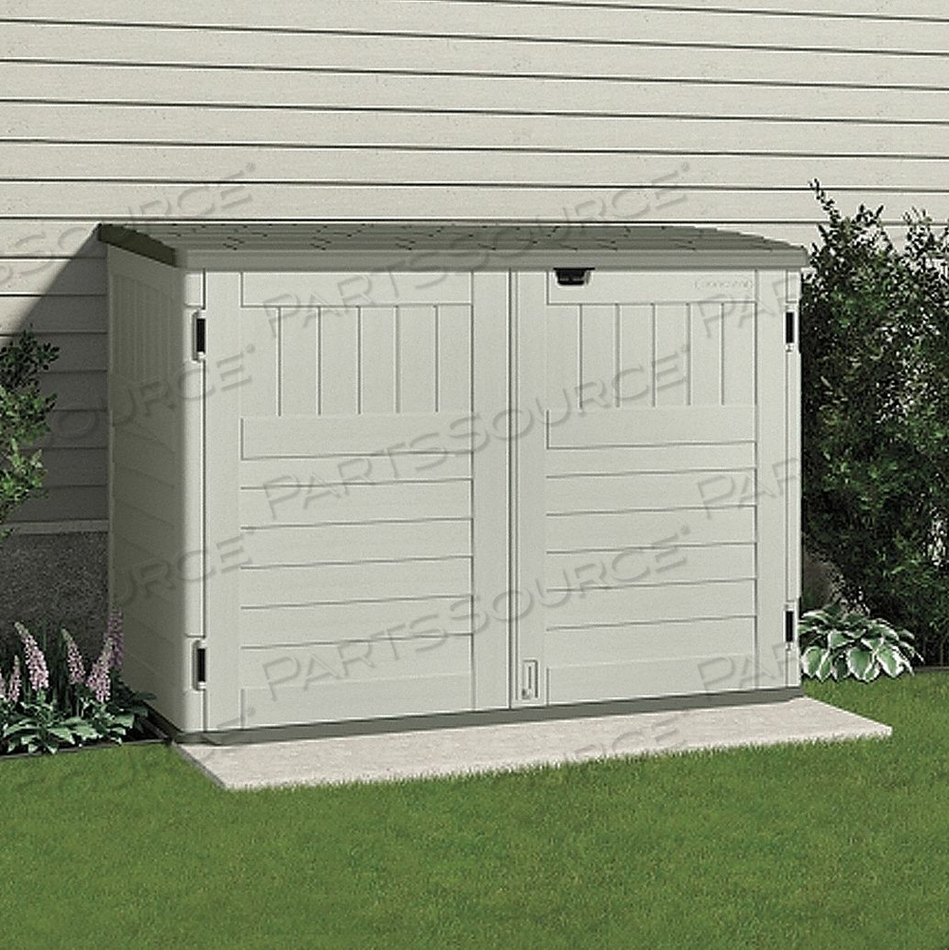OUTDOOR STORAGE SHED 70-1/2INWX44-1/4IND by Suncast Commercial OUTDOOR STORAGE SHED 70-1/2INWX44-1/4IND by Suncast Commercial