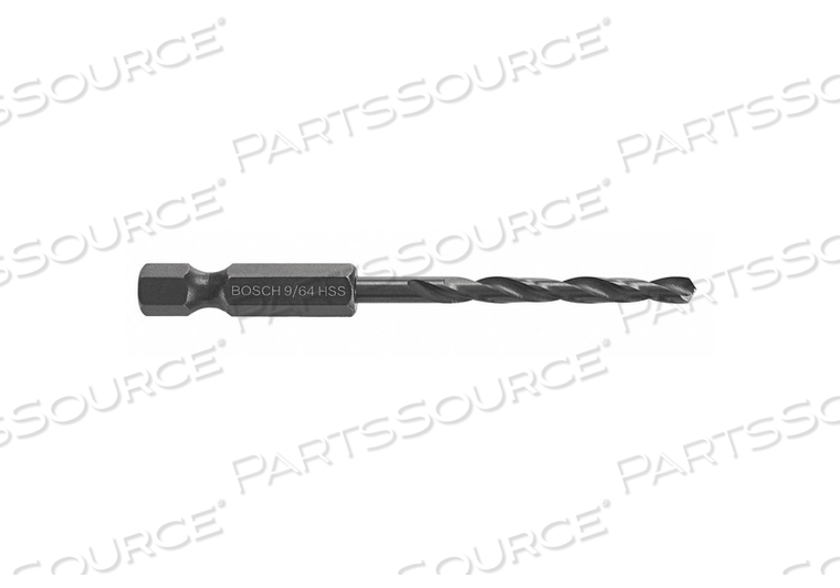 IMPACT DRILL BIT 9/64 SIZE 2-7/8 L by Bosch Tools IMPACT DRILL BIT 9/64 SIZE 2-7/8 L by Bosch Tools