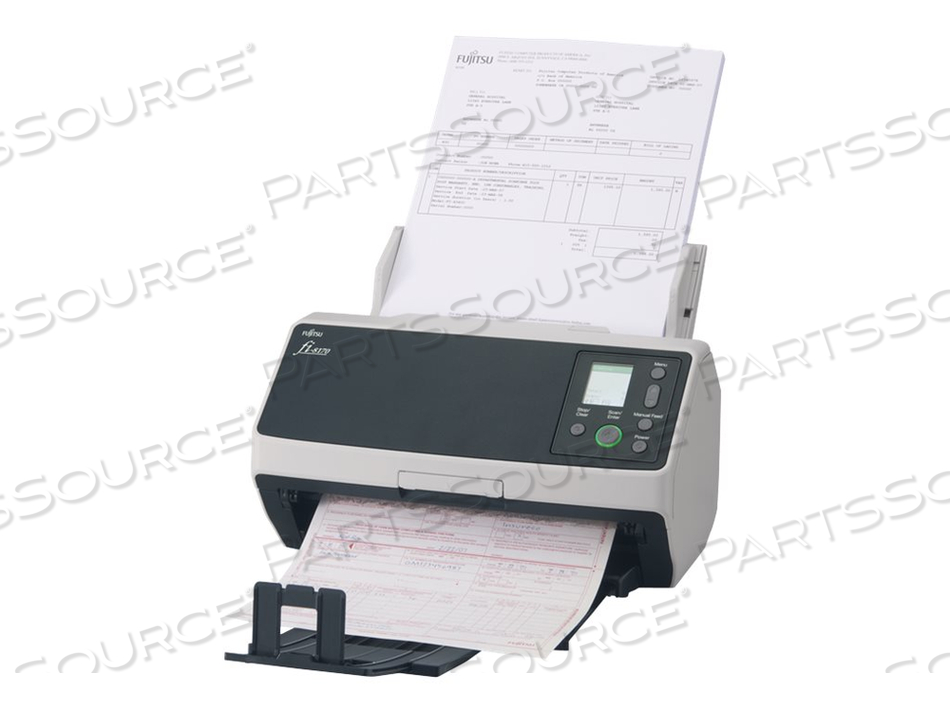 FI-8170, DOCUMENT SCANNER, DUAL CIS, DUPLEX, 8.5 IN X 14 IN, 600 DPI X 600 DPI, UP TO 70 PPM (MONO) / UP TO 70 PPM (COLOR), ADF (100 SHEETS) by Fujitsu FI-8170, DOCUMENT SCANNER, DUAL CIS, DUPLEX, 8.5 IN X 14 IN, 600 DPI X 600 DPI, UP TO 70 PPM (MONO) / UP TO 70 PPM (COLOR), ADF (100 SHEETS) by Fujitsu