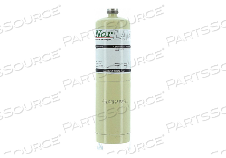ZERO AIR CALIBRATION GAS CYLINDER 1002, 34L (H) by Norco Inc.