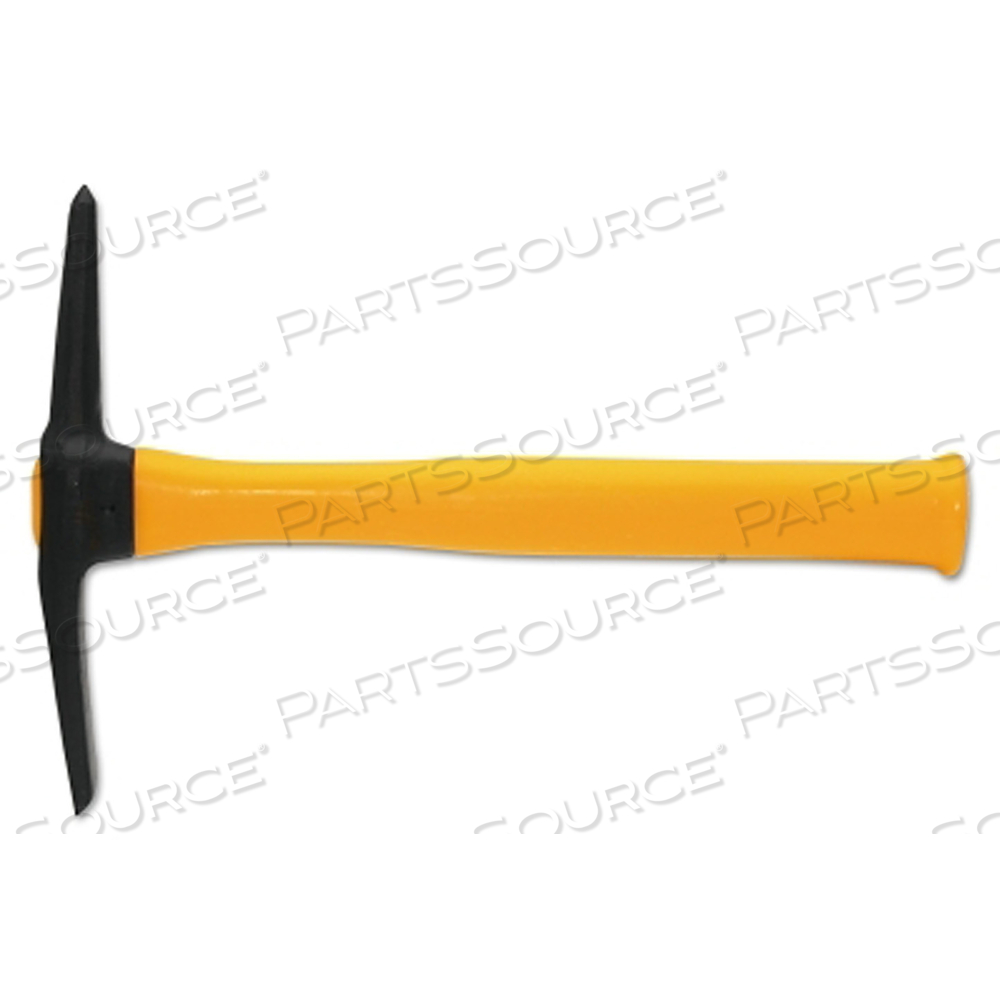 CHIPPING HAMMER, LPHCM, 12 IN OAL, 20 OZ HEAD, CROSS CHISEL AND PICK, THERMOPLASTIC HANDLE by Lenco