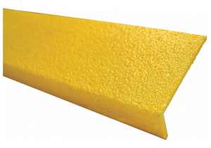 FRP STAIR NOSING YELLOW 48INW FIBERGLASS by Sure-Foot Industries Corp.