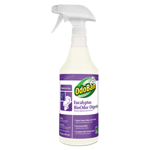 BIOODOR DIGESTER, EUCALYPTUS SCENT, 32 OZ SPRAY BOTTLE, 12/CARTON by Odoban