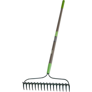 16-TINE DOUBLE PLAY BOW RAKE WI/FIBERGLASS HANDLE by The AMES Companies, Inc. 16-TINE DOUBLE PLAY BOW RAKE WI/FIBERGLASS HANDLE by The AMES Companies, Inc.