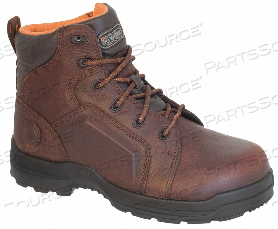 6 WORK BOOT 12 W BROWN COMPOSITE PR by Rockport Works