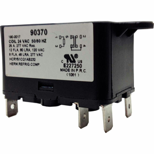 PSG SPDT HEAVY DUTY RELAY 50/60 HZ 8 AMPS @240V, COIL 24VAC by International Refrigeration Products PSG SPDT HEAVY DUTY RELAY 50/60 HZ 8 AMPS @240V, COIL 24VAC by International Refrigeration Products