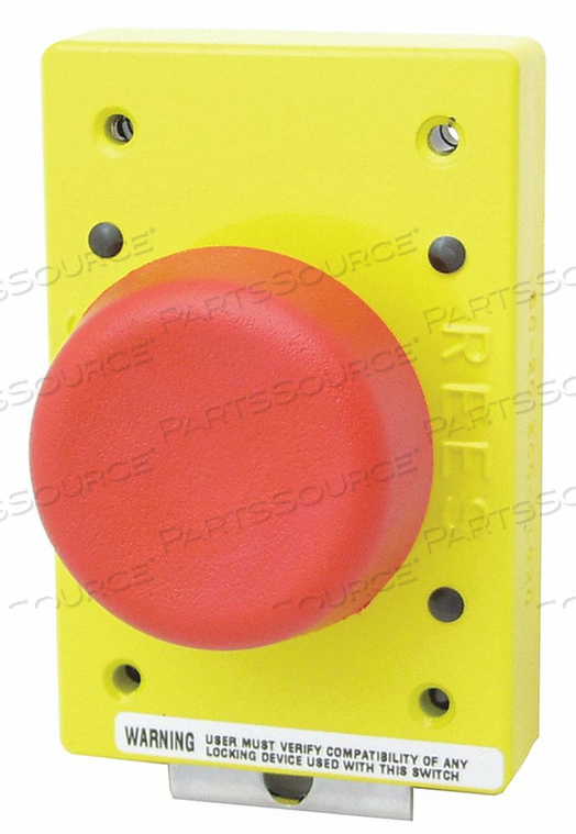 EMERGENCY STOP PUSH BUTTON RED by Rees