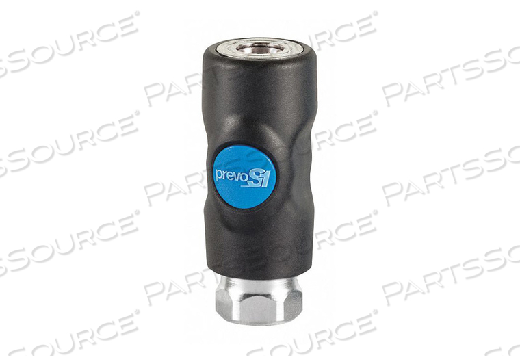 INDUSTRIAL SAFETY COUPLER 1/2 FNPT by Prevost