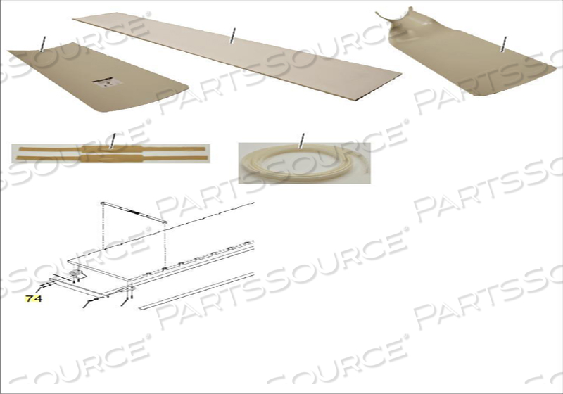 SCREW 1/4 20 3/4IN NYL SCKT HD by Siemens Medical Solutions