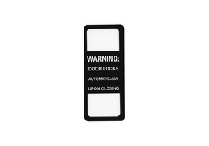 SECURITY LABEL WARNING by National Guard Products