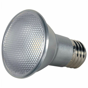 7W PAR20 LED 25' BEAM SPREAD MEDIUM BASE 3500K DIMMABLE IP65 by Satco