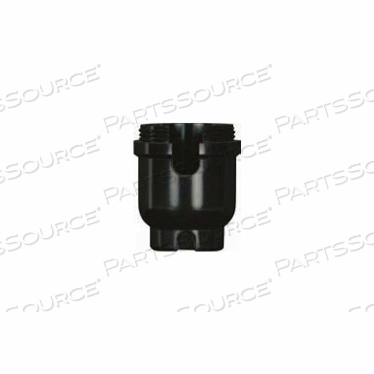 MEDIUM BASE SOCKET W/METAL BUSHING LESS SET SCREW 1/8 IPS 