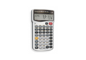 CONSTRUCTION CALCULATOR 6 LX3 1/4 IN W by Calculated Industries