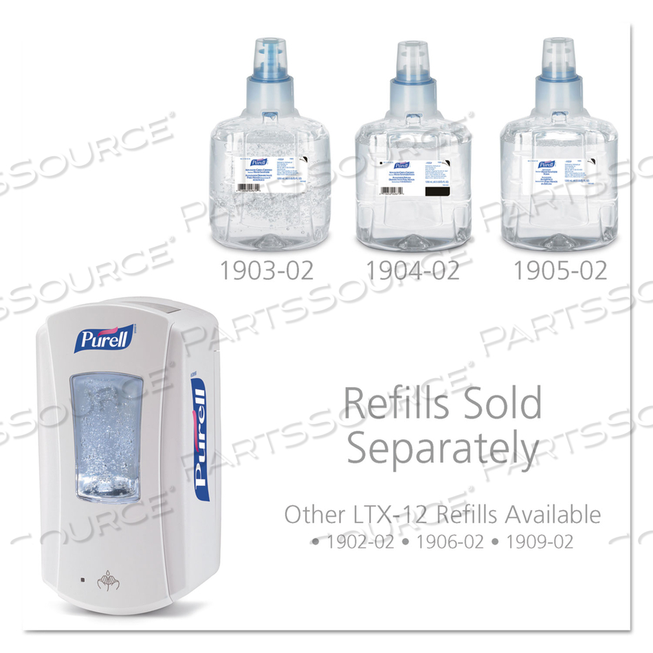 HAND SANITIZER DISPENSER 1200ML WHITE by Purell HAND SANITIZER DISPENSER 1200ML WHITE by Purell