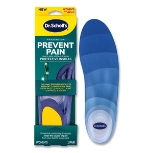 PREVENT PAIN PROTECTIVE INSOLES FOR WOMEN, WOMEN'S SIZE 6 TO 10, PURPLE by Dr. Scholl's