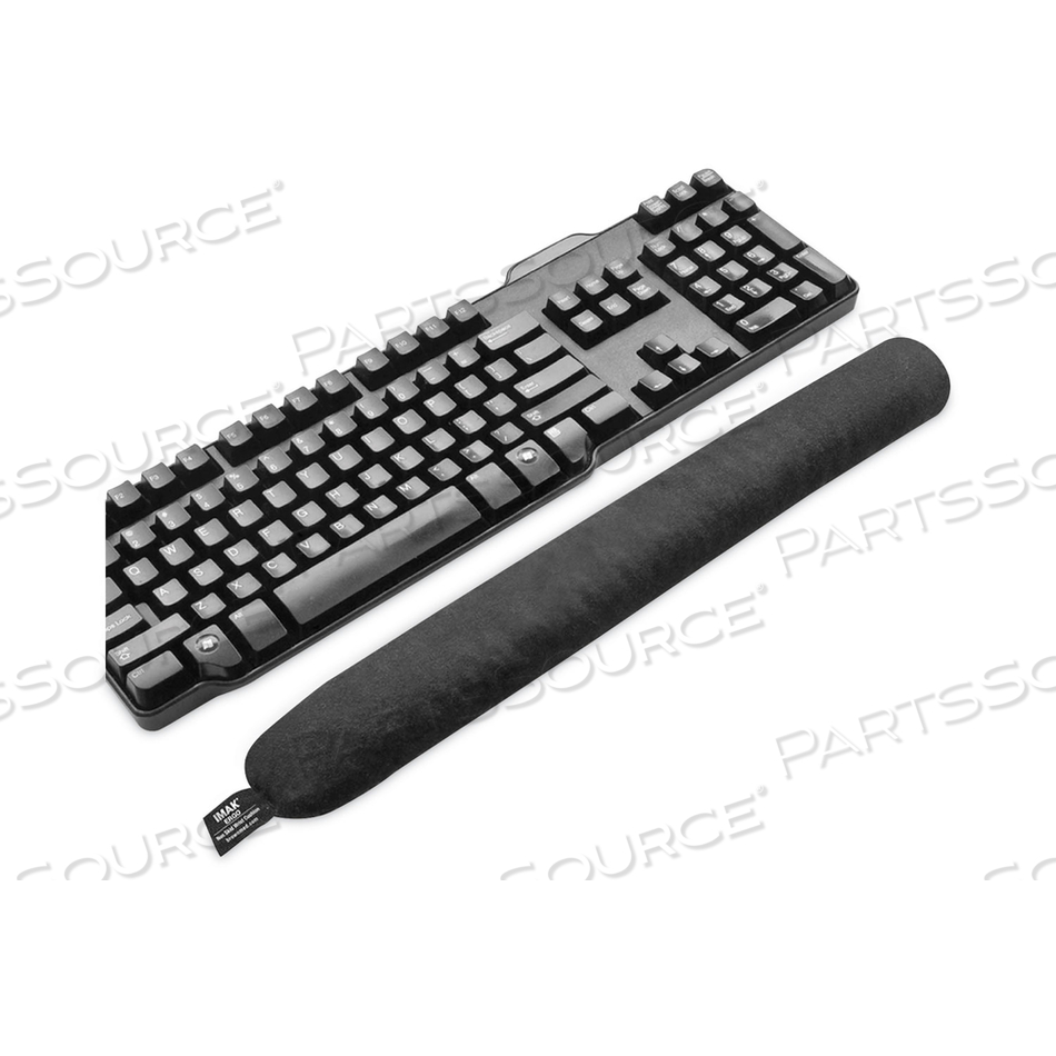 KEYBOARD WRIST CUSHION, 17.75 X 3, BLACK by IMAK KEYBOARD WRIST CUSHION, 17.75 X 3, BLACK by IMAK