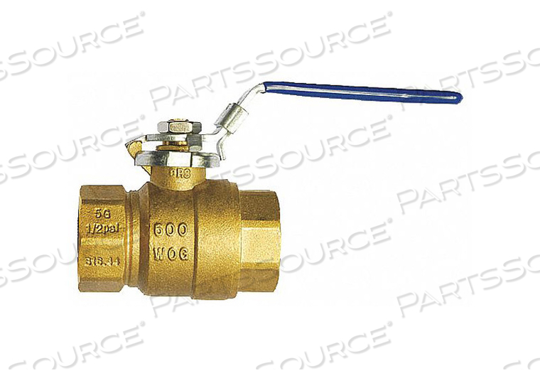 BRASS BALL VALVE INLINE FNPT 2 IN by Milwaukee Valve BRASS BALL VALVE INLINE FNPT 2 IN by Milwaukee Valve