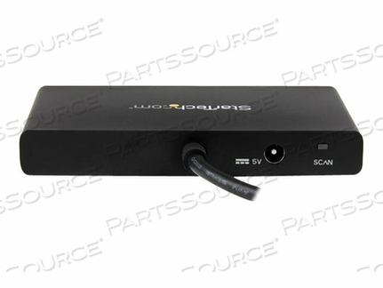 4-PORT DISPLAYPORT MULTI-MONITOR ADAPTER DRIVES 4X 1080P 60HZ DP DISPLAYS TO EXT by StarTech.com Ltd. 4-PORT DISPLAYPORT MULTI-MONITOR ADAPTER DRIVES 4X 1080P 60HZ DP DISPLAYS TO EXT by StarTech.com Ltd.