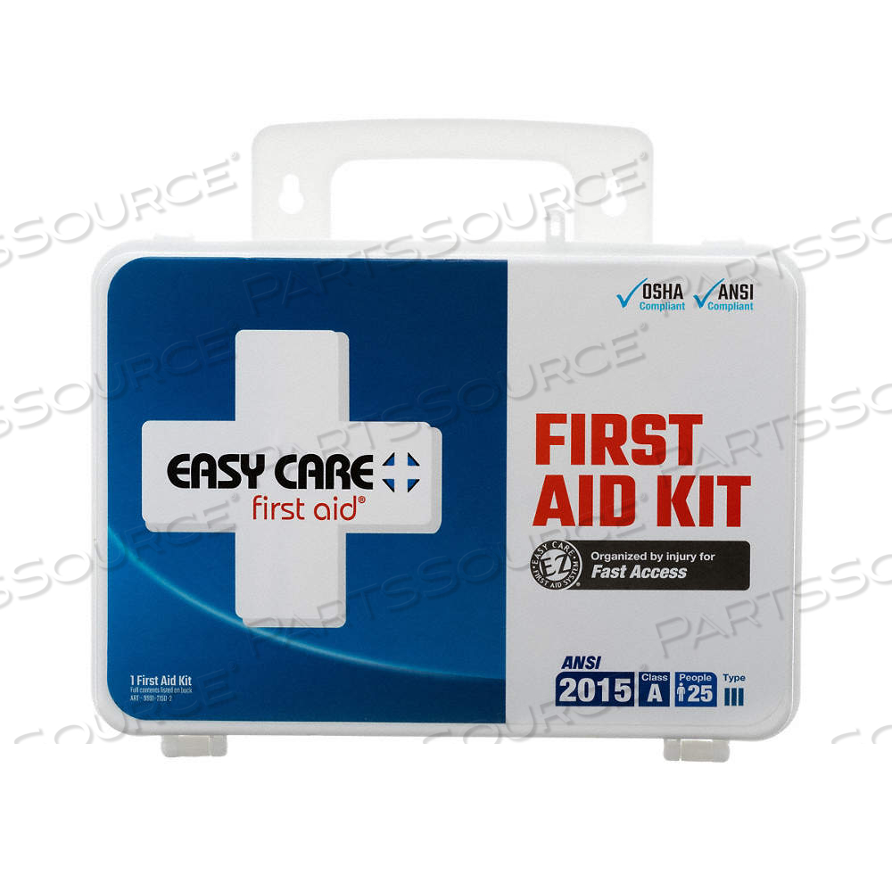 FIRST AID KIT AND HOUSING, 86 COMPONENTS, ANSI/ISEA Z308.1-2015, TYPE III by Approved Vendor FIRST AID KIT AND HOUSING, 86 COMPONENTS, ANSI/ISEA Z308.1-2015, TYPE III by Approved Vendor