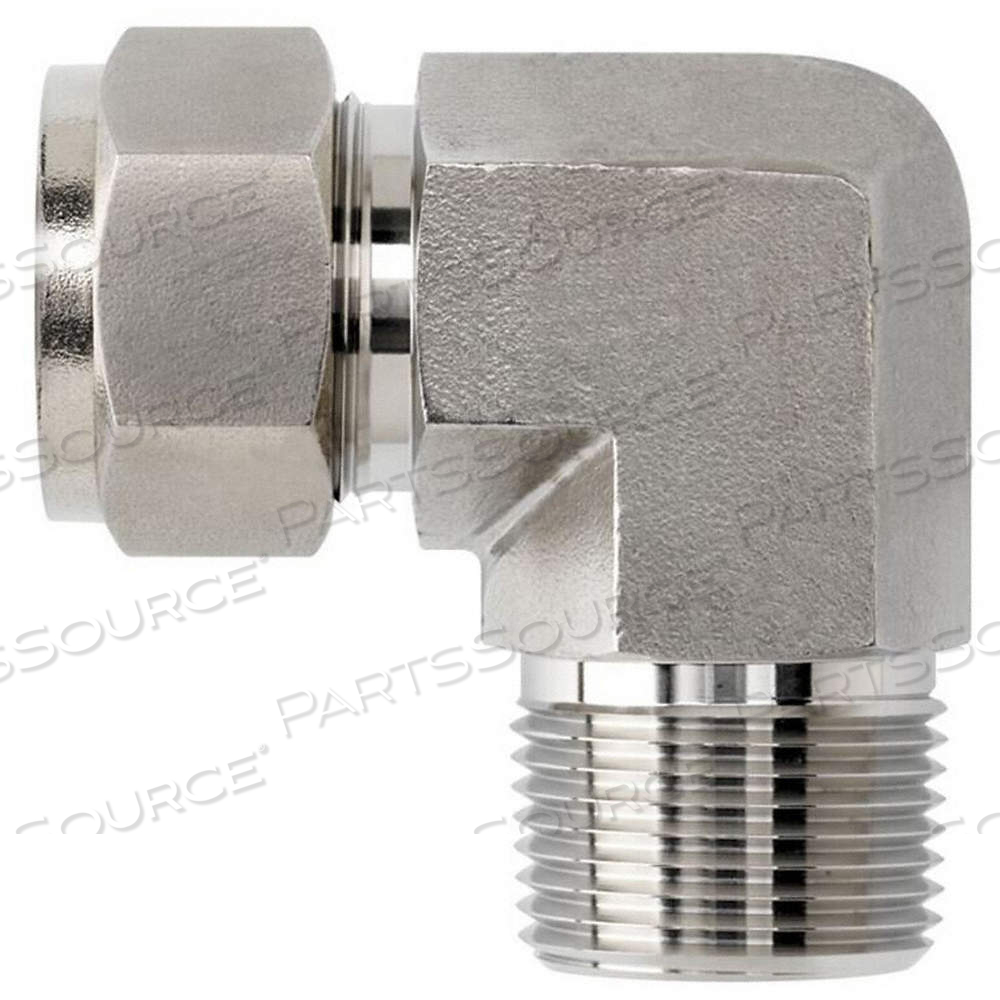MALE NPT 90 ELBOW GAS N2501 by Brennan Industries