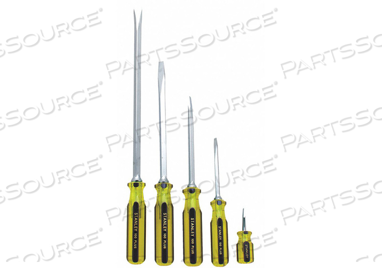 SCREWDRIVER SET 5 PCS. ACETATE HANDLE by Stanley