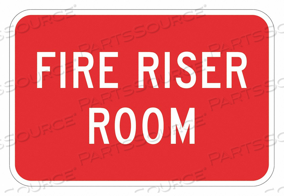 FIRE SIGN 12 H 18 W ALUMINUM by Lyle Signs Inc. FIRE SIGN 12 H 18 W ALUMINUM by Lyle Signs Inc.