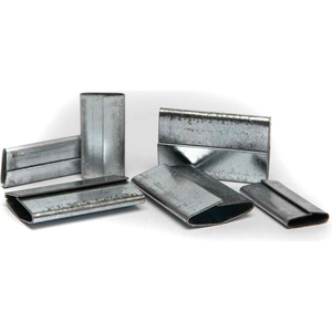 3/4" OVERLAP PUSH TYPE SEAL FOR STEEL - 2,000 PACK by Independent Metal Strap Co. 3/4" OVERLAP PUSH TYPE SEAL FOR STEEL - 2,000 PACK by Independent Metal Strap Co.