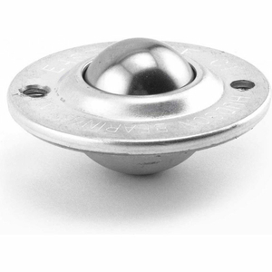 1" CARBON STEEL LOW PROFILE FLYING SAUCER BALL TRANSFER by Hudson Bearings LLC