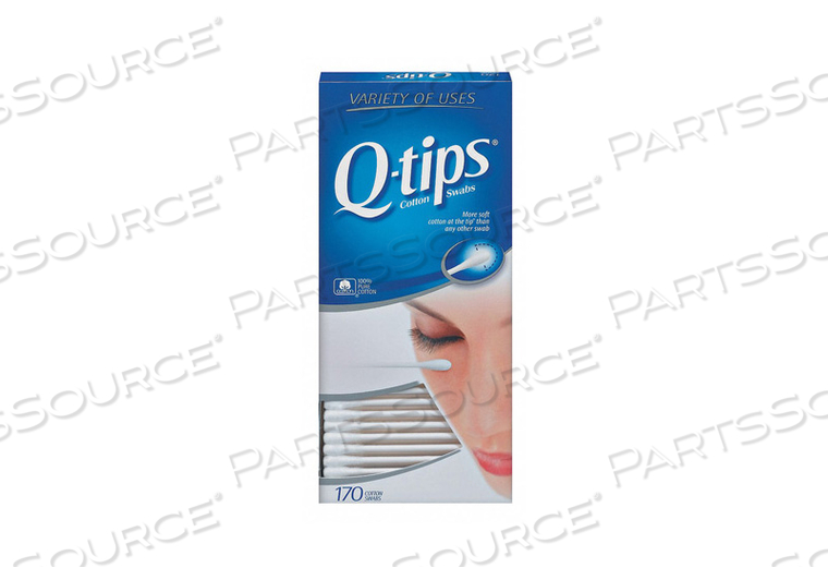 COTTON TIP SWAB DOUBLE TIP 3IN. PK144 by Unilever