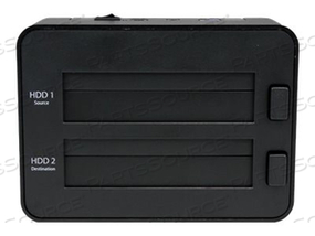 USB 3.0 SATA 2.5 / 3.5IN HDD/SSD DUPLICATOR DOCKING STATION - HARD DRIVE DUPLICATOR - 2 BAYS ( SATA-300 ) by StarTech.com Ltd.