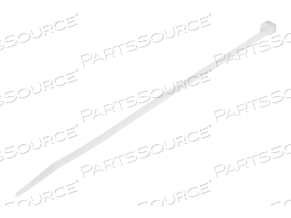 8 IN CABLE TIES - 1/8 IN WIDE, 2-1/8 IN BUNDLE DIAMETER, 50 LB TENSILE STRENGTH, NYLON SELF LOCKING ZIP TIES WITH CURVED TIP WHITE by StarTech.com Ltd. 8 IN CABLE TIES - 1/8 IN WIDE, 2-1/8 IN BUNDLE DIAMETER, 50 LB TENSILE STRENGTH, NYLON SELF LOCKING ZIP TIES WITH CURVED TIP WHITE by StarTech.com Ltd.