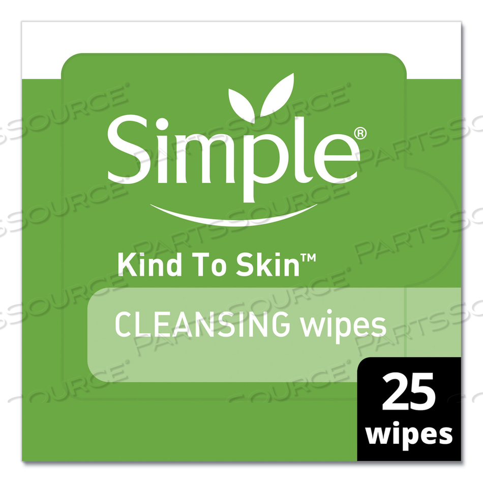 EYE AND SKIN CARE, FACIAL WIPES, 25/PACK, 6 PACKS/CARTON 