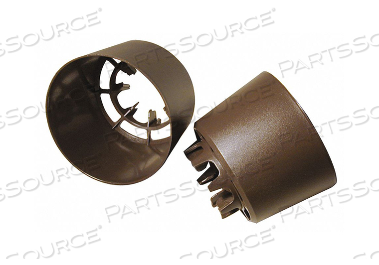 HOOD SNAP-ON BRONZE by W F Harris Lighting