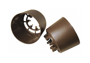 HOOD SNAP-ON BRONZE by W F Harris Lighting HOOD SNAP-ON BRONZE by W F Harris Lighting