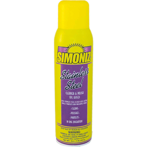 SWELL STAINLESS STEEL CLEANER, 20 OZ. AEROSOL CAN, 12 CANS by Simoniz USA