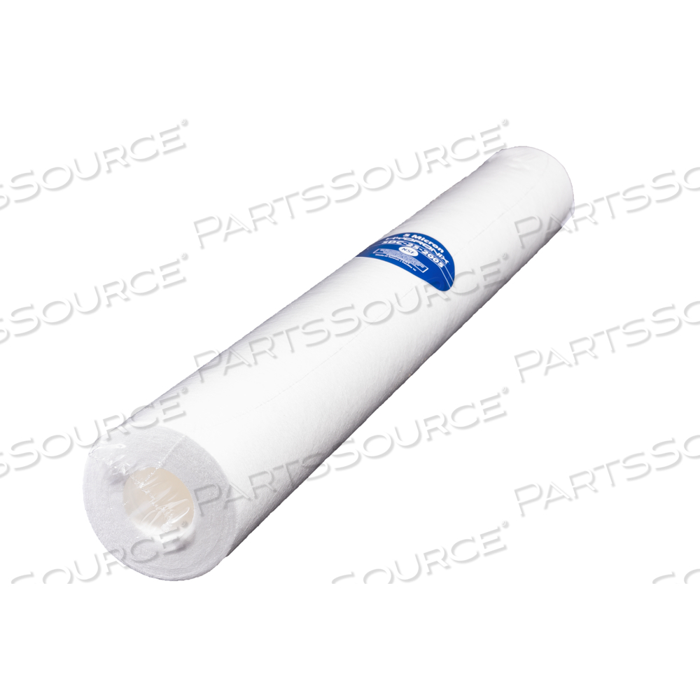 5 MICRON, 2.5" X 20", SEDIMENT DEPTH CARTRIDGE PRE-FILTER (20/CASE) by Hydronix