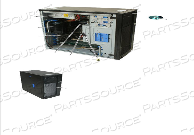 FRU CPU FAN FOR PET/CT SCANNER by Siemens Medical Solutions