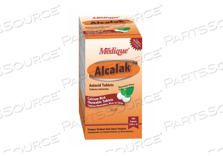 ANTACIDS CHEWABLE TABLET PK50 by Medique