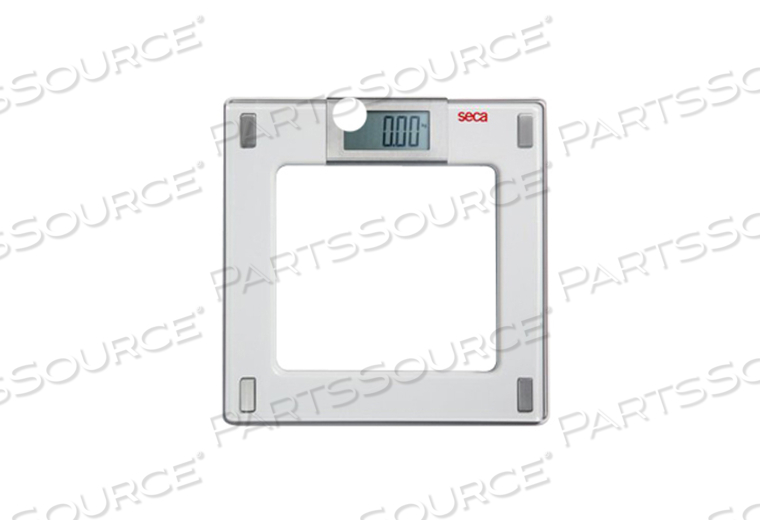 DIGITAL PERSONAL SCALE WITH EXTRA-FLAT DIMENSIONS, 330 LB/150 KG, 1.1 IN LCD by Seca Corp. DIGITAL PERSONAL SCALE WITH EXTRA-FLAT DIMENSIONS, 330 LB/150 KG, 1.1 IN LCD by Seca Corp.