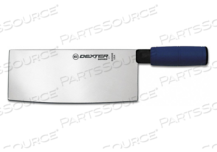 CHEFS KNIFE BLUE HANDLE 8 IN X 325 IN 